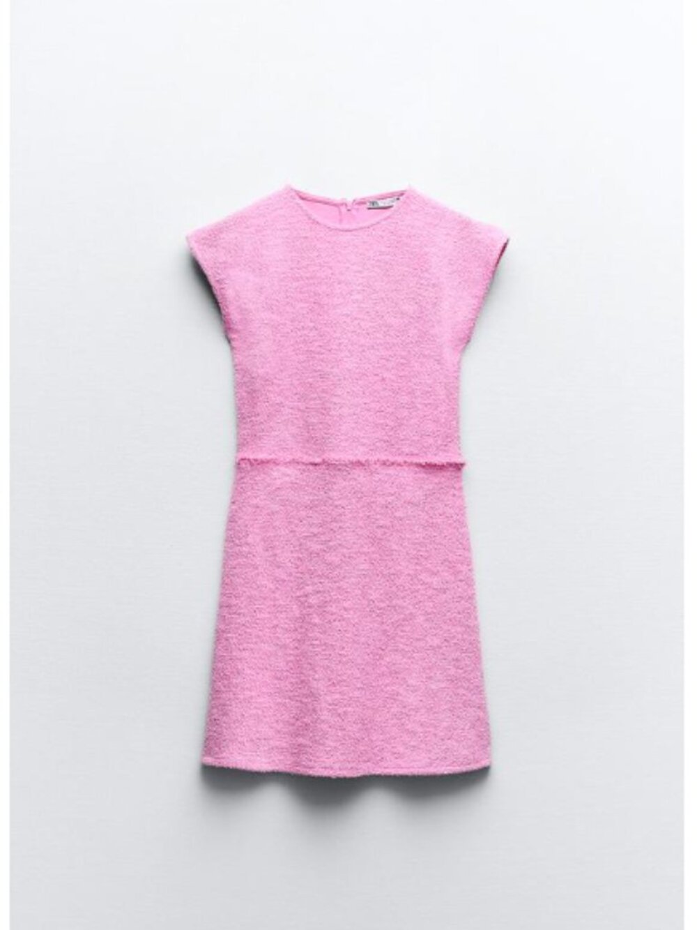ZARA TEXTURED JACQUARD DRESS